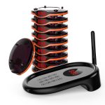 Vycall MCS-10 müşteri çağırma cihazı, 10 adet pager ve verici ünitesi